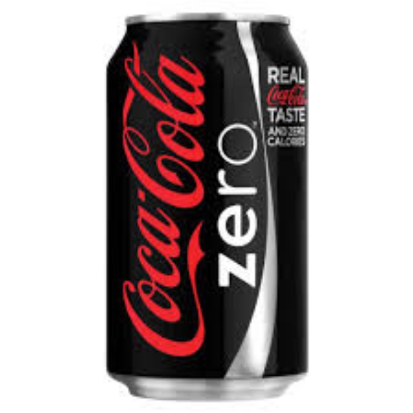 Picture of coca cola zero sugar
