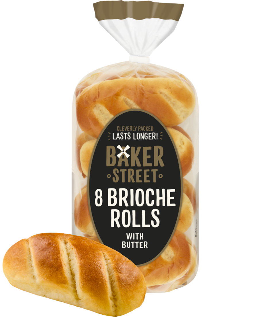Picture of 8 Brioche Rolls with Butter