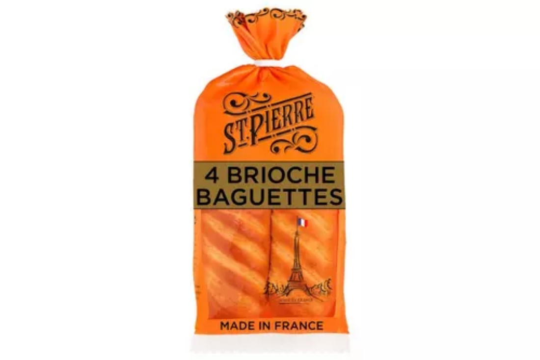 Picture of ST Pierre 4 brioche baguettes
