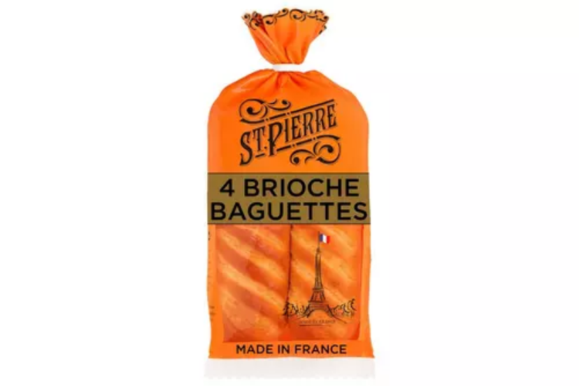 Picture of ST Pierre 4 brioche baguettes